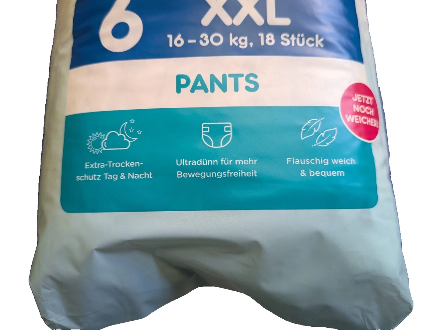 BABYWELL BIO WINDELN Pants Höschenwindeln Gr. 6 , 16 - 32 kg 36 Stück