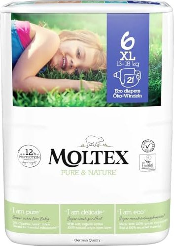Moltex Pure & Nature No.1 Nappies Bio Babywindeln