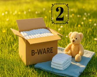 Babywindeln Vorrats-Box 120-150 Windeln im Karton