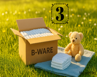Babywindeln Vorrats-Box 120-150 Windeln im Karton