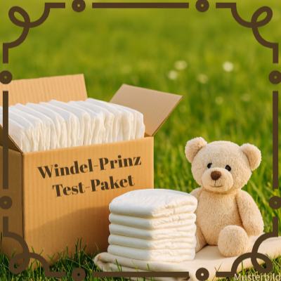 Babywindeln Test-Box 30 Windeln im Karton