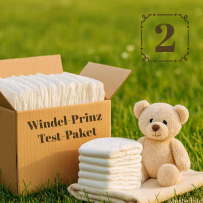 Babywindeln Test-Box 30 Windeln im Karton