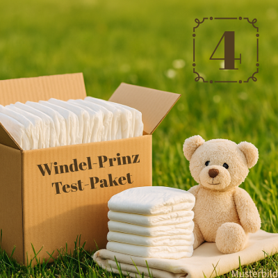 Babywindeln Test-Box 30 Windeln im Karton
