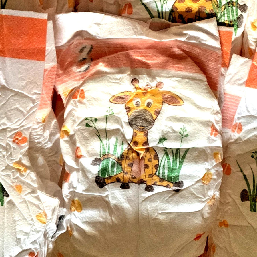 Babywindeln Vorrats-Box 120-150 Windeln im Karton