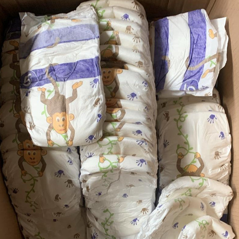 Babywindeln Vorrats-Box 120-150 Windeln im Karton
