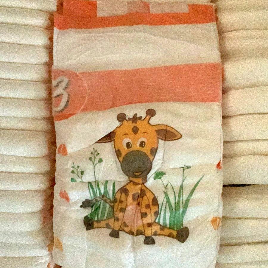 Babywindeln Vorrats-Box 120-150 Windeln im Karton