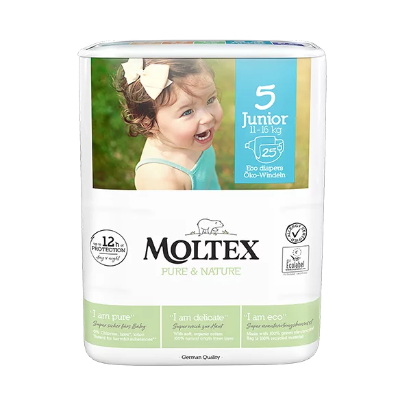 Moltex Pure & Nature No.1 Nappies Bio Babywindeln